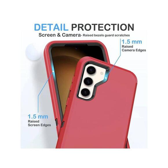 Samsung Galaxy S23 Case with 2 Screen Protectors and 2 Camera Lens Protectors - Picture 2 of 5